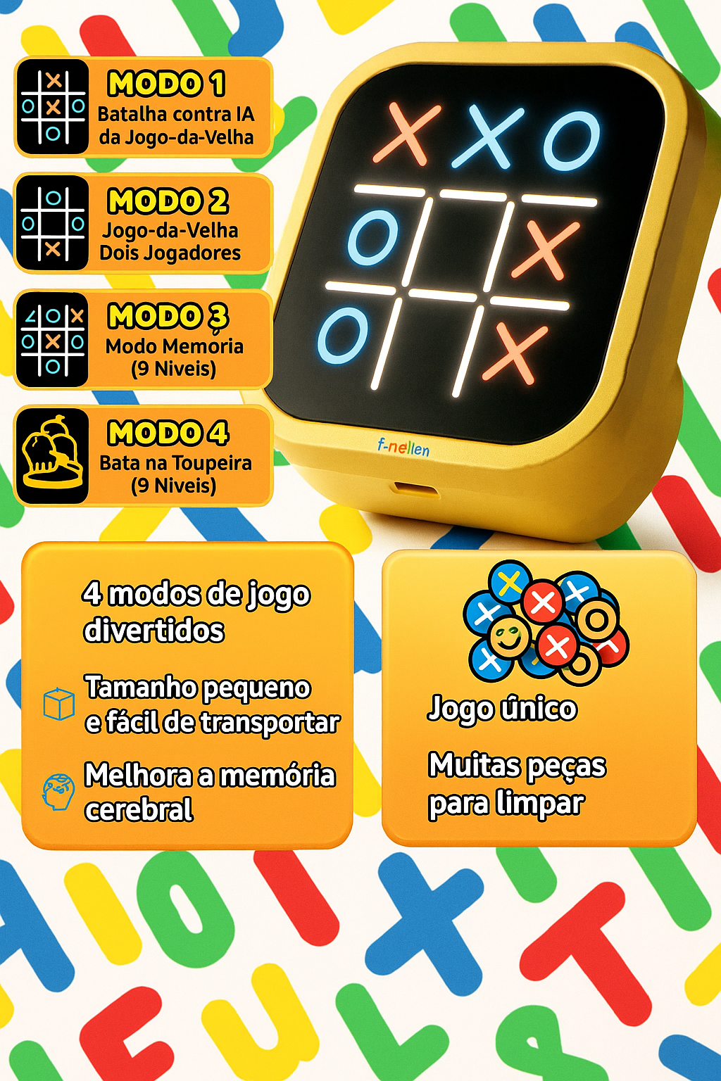 🎁Jogo de puzzle Super Tic-Tac-Toe