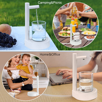 Dispensador de mesa galão de água elétrico Dispensador automático de garrafas de água Dispensador de água recarregável
