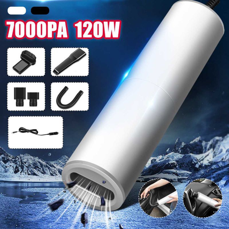 Aspirador de pó portátil portátil 120W carregador de carro