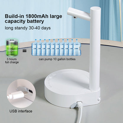 Dispensador de mesa galão de água elétrico Dispensador automático de garrafas de água Dispensador de água recarregável